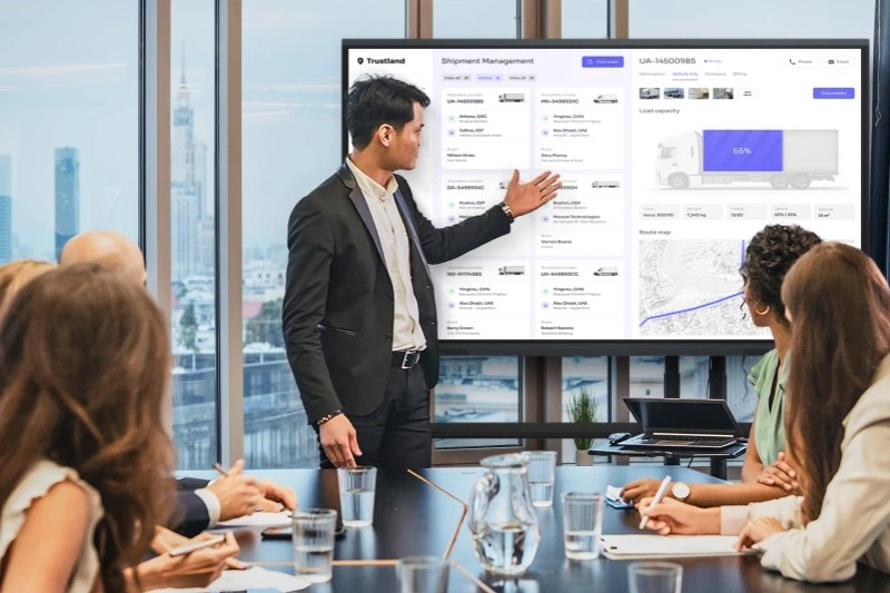 HUSHIDA 75 Inch Smart Interactive Whiteboard