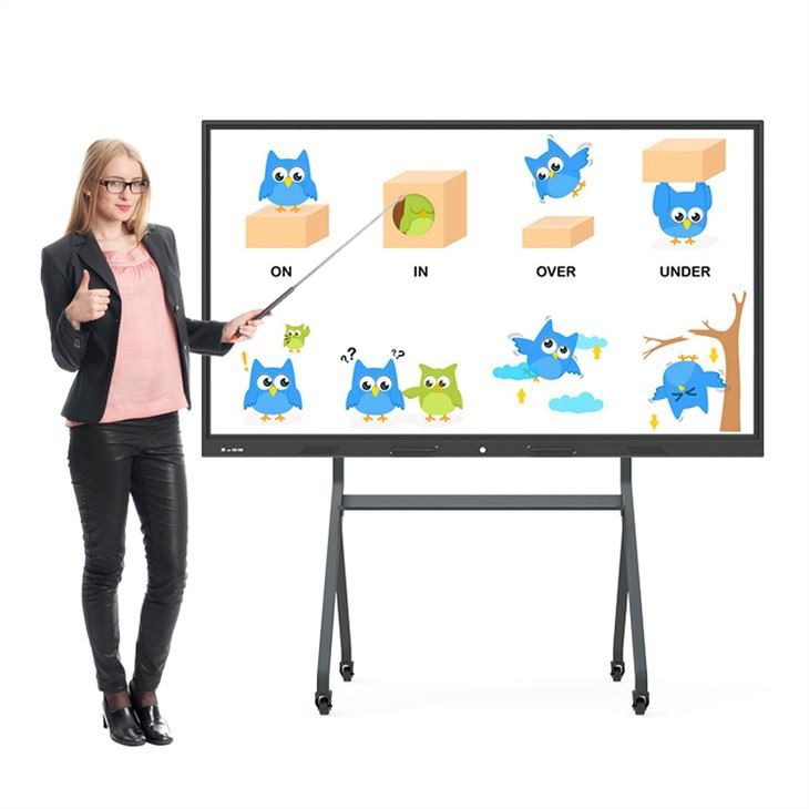 학교 교육을 위한 대화형 화면